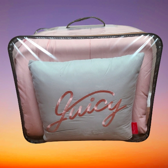 Juicy Couture 8 Piece King Size Comforter Set